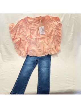 Jessica Simpson Joe Fresh Toddler Girl Outfit Set 2T